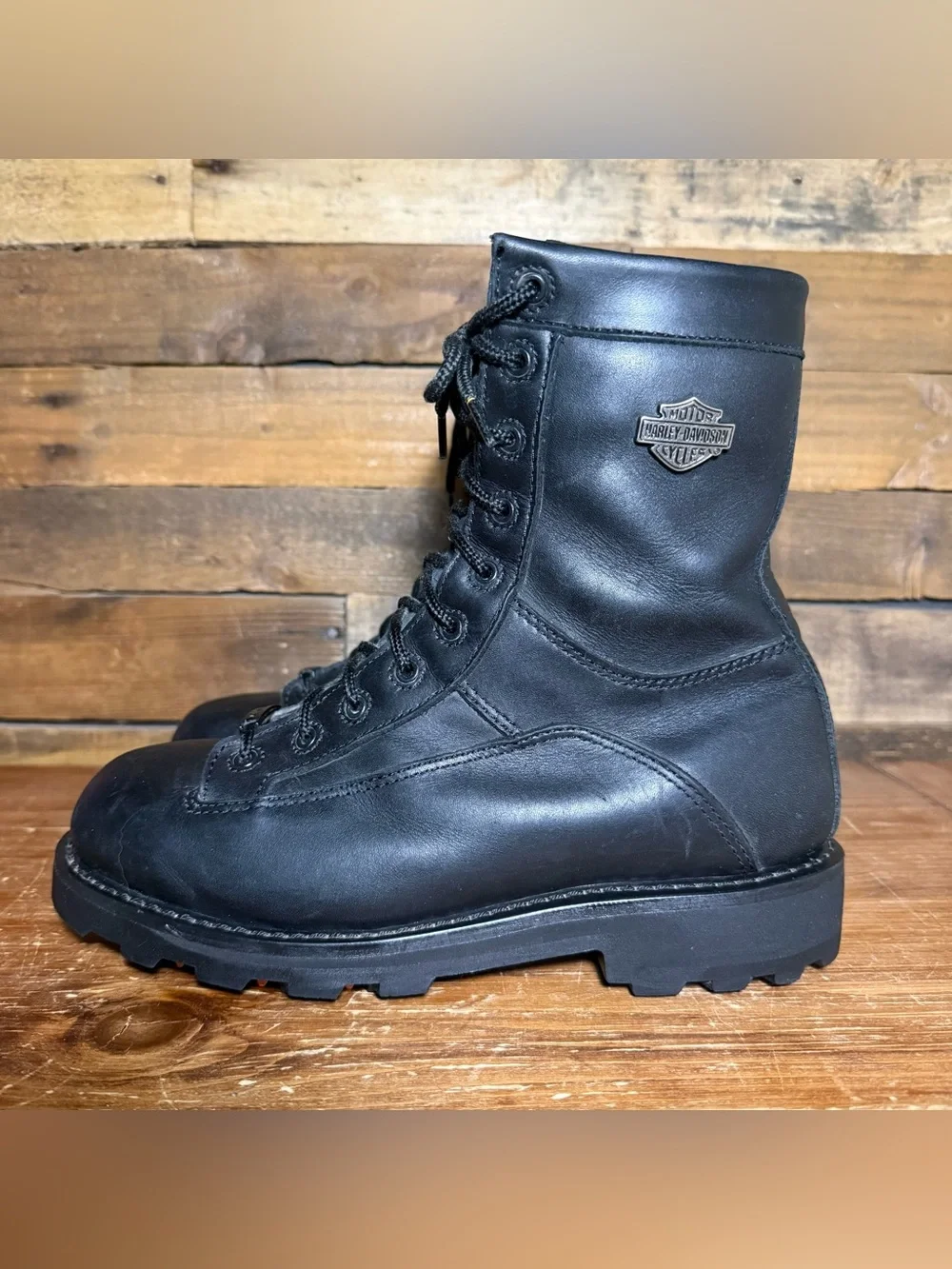 Harley-Davidson Men's Rainmaker Waterproof Black Motorcycle‎ Boots 94091